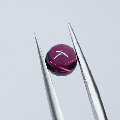 【Web特価】ロードライトガーネット　6.0mm　ラウンドカット　カボション　【RS-134】