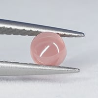北海道産ロードクロサイト　4mm　ラウンドカボション　【RS-187】