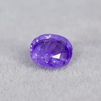 非加熱サファイア　0.67ct　オーバルカット　【RS-11】