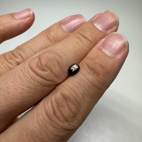 ブラックスターサファイア　0.84ct　RS-53　動画あり