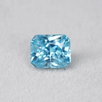ブルージルコン　1.054ct　オクタゴンカット　【RS-1】日宝協ソーティング