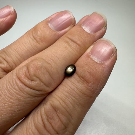 ブラックスターサファイア　0.84ct　RS-53　動画あり