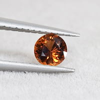 ヘソナイトガーネット　0.320ct　ラウンドカット　【RS-13】日宝協ソーティング