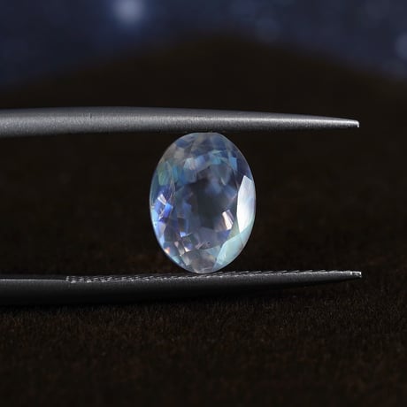 アンデシンラブラドライト　1.739ct　オーバルカット　【RS-179】日宝協ソーティング