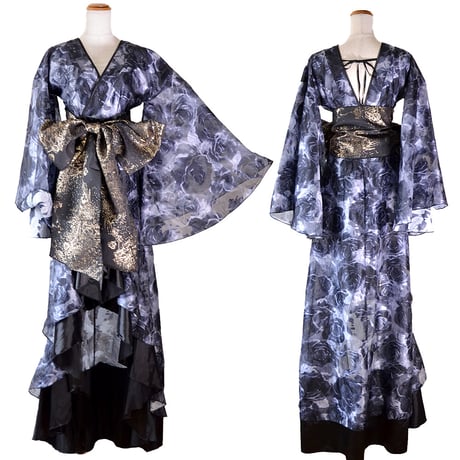 極・豪華フリル花魁ドレス。贅沢な最高級の勝負服