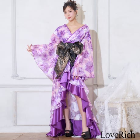 極・豪華フリル花魁ドレス。贅沢な最高級の勝負服