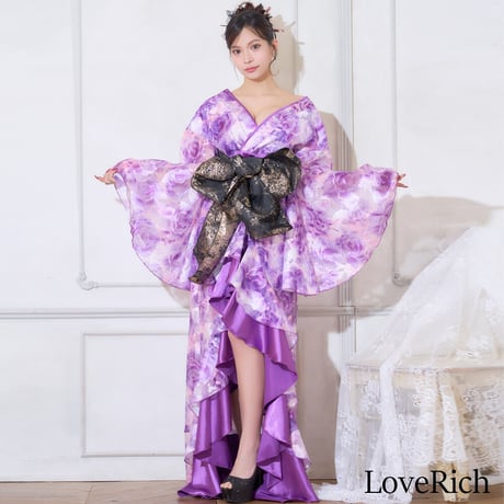 極・豪華フリル花魁ドレス。贅沢な最高級の勝負服