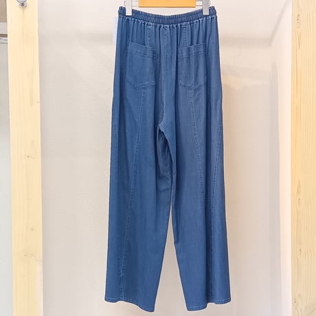 NUS【ヌース】テンセルデニムワイドパンツ612-36022