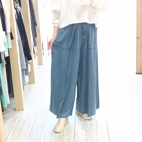 CYNICAL【シニカル】テンセルデニムワイドパンツ 612-96023