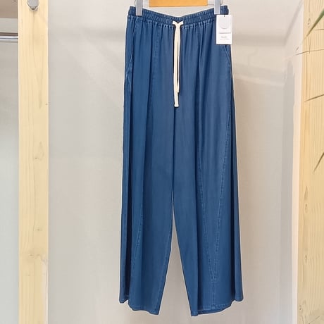 NUS【ヌース】テンセルデニムワイドパンツ612-36022