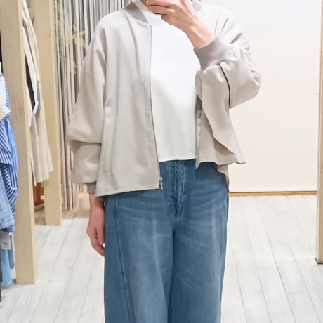 NUS【ヌース】バックフリルブルゾン 610-34005