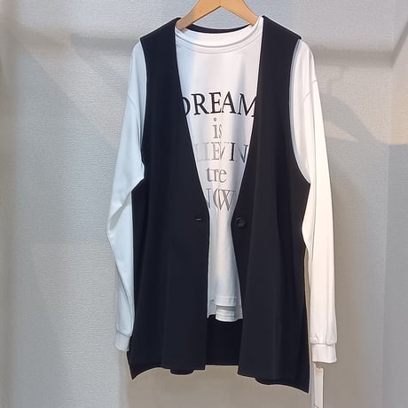QTUME【クチューム】ジレ610-24043