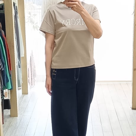 QTUME【クチューム】ロゴカットソー610-25137