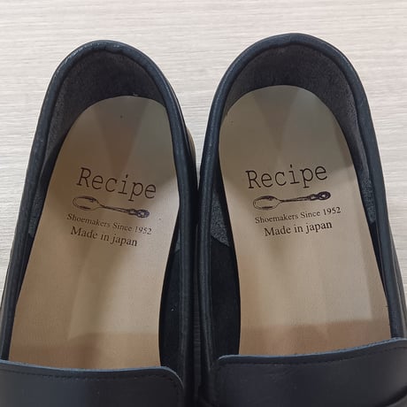 Recipe【レシピ】コインローファーRP-309K（BLK）