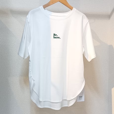 NUS【ヌース】刺繍ロゴカットソー610-35055