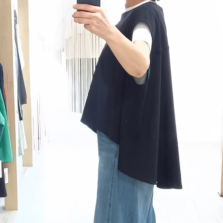 NUS【ヌース】フレアジップアップジレ610-34032