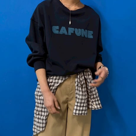 cafune【カフネ】スウェット2wayプルオーバー 615920