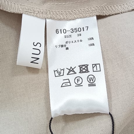 NUS【ヌース】シャツブラウス 610-35017