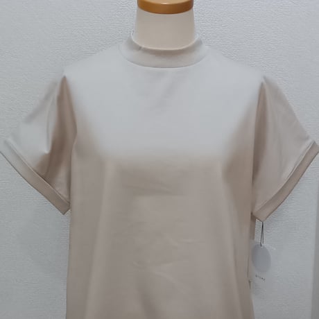 QTUME【クチューム】モックネックカットソー610-25175