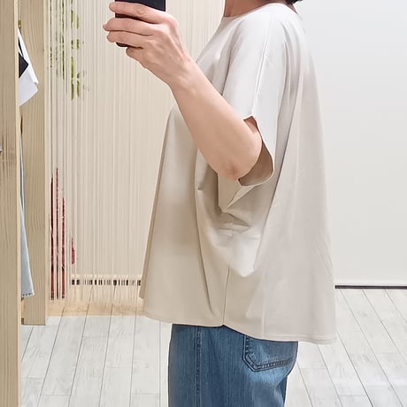 NUS【ヌース】刺繡ロゴカットソー610-35072