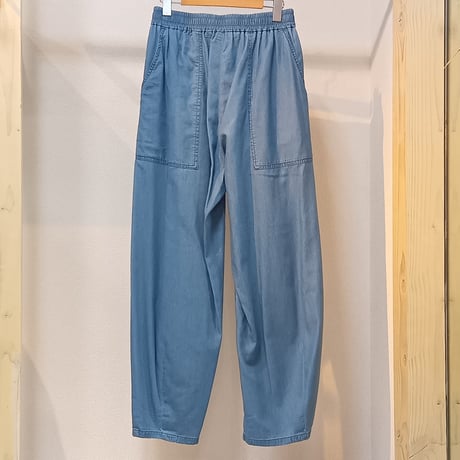 QTUME【クチューム】-3℃デニムバレルパンツ652-26503