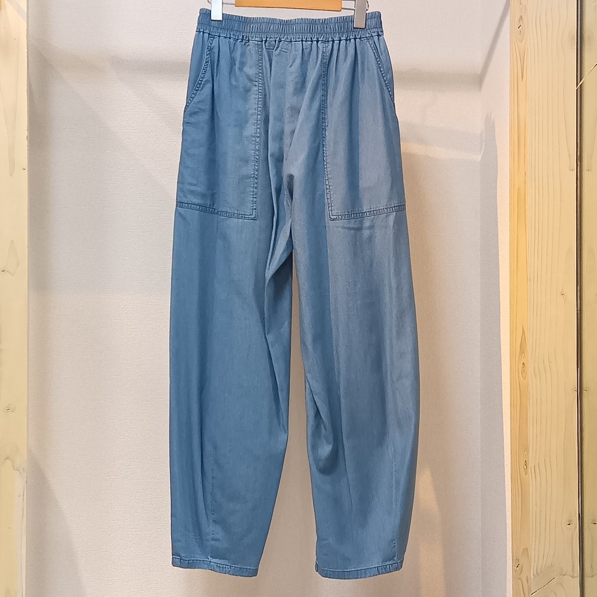 QTUME【クチューム】-3℃デニムバレルパンツ652-26503 | selectshop