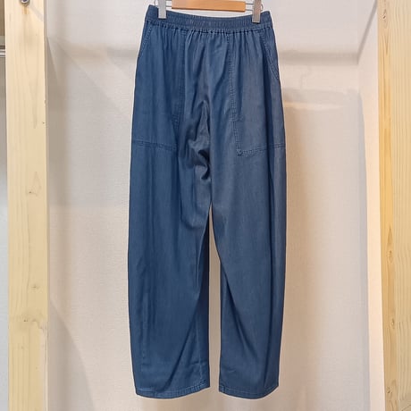 QTUME【クチューム】-3℃デニムバレルパンツ652-26503