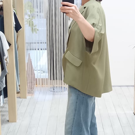 QTUME【クチューム】5分袖ジャケット652-24047