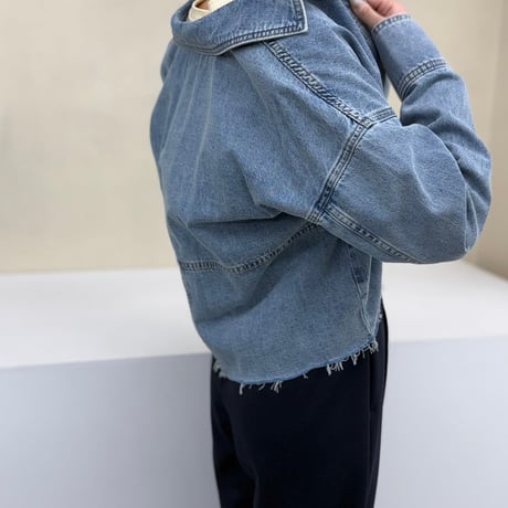 cafune【カフネ】カットオフデニムショート 615908
