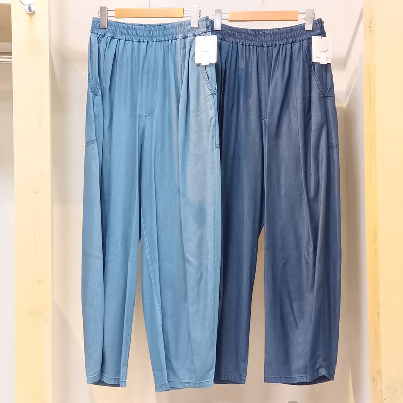 QTUME【クチューム】-3℃デニムバレルパンツ652-26503 | selectshop