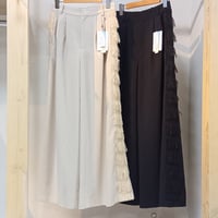 NUS【ヌース】サイドチュールワイドパンツ610-36020