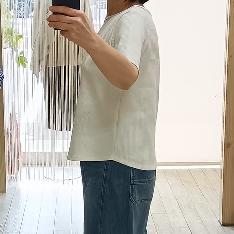 NUS【ヌース】アクティブワッフルTシャツ 610-35046