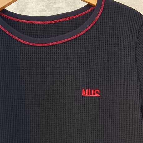 NUS【ヌース】アクティブワッフルTシャツ 610-35046