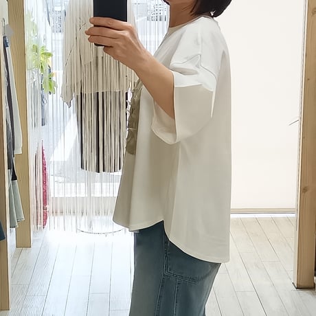 NUS【ヌース】チュールカットソープルオーバー610-35020