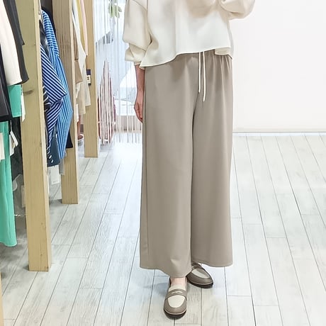 QTUME【クチューム】ワイドパンツ 610-26064