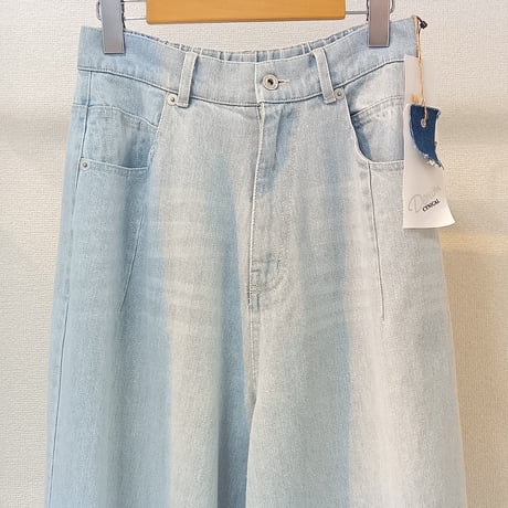CYNICAL【シニカル】ワイドカーブデニムパンツ512-96004