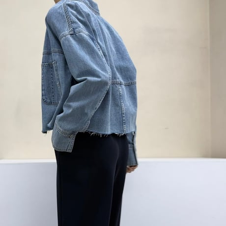 cafune【カフネ】カットオフデニムショート 615908