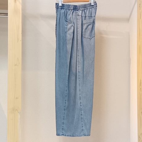 NUS【ヌース】テンセルデニムワイドパンツ652-36500