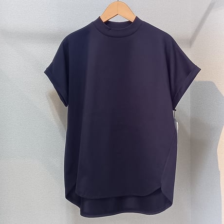 QTUME【クチューム】モックネックカットソー610-25175