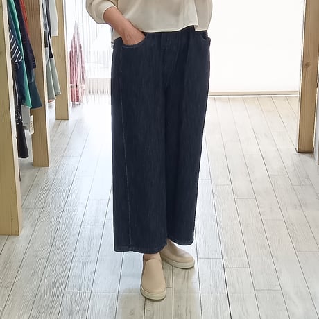 AshRoseCendree【アッシュローズセンドリー】デニムワイドパンツ21183