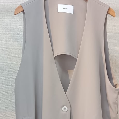 QTUME【クチューム】ジレ610-24043