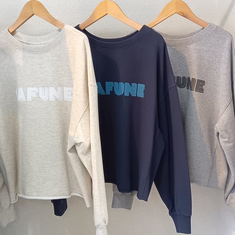 cafune【カフネ】スウェット2wayプルオーバー 615920