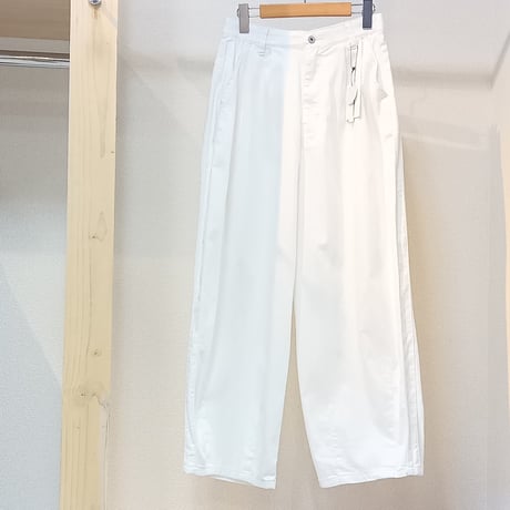 QTUME【クチューム】ワイドコクーンデニムパンツ612-26085