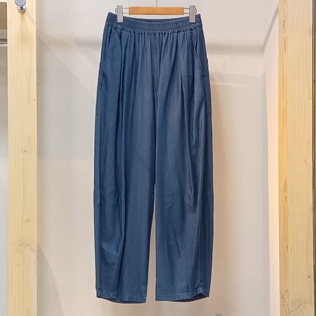 QTUME【クチューム】-3℃デニムバレルパンツ652-26503