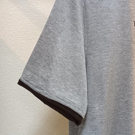 QTUME【クチューム】配色ロゴカットソー610-25114