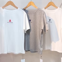 NUS【ヌース】刺繍ロゴTシャツ610-35023