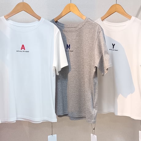 NUS【ヌース】刺繍ロゴTシャツ610-35023