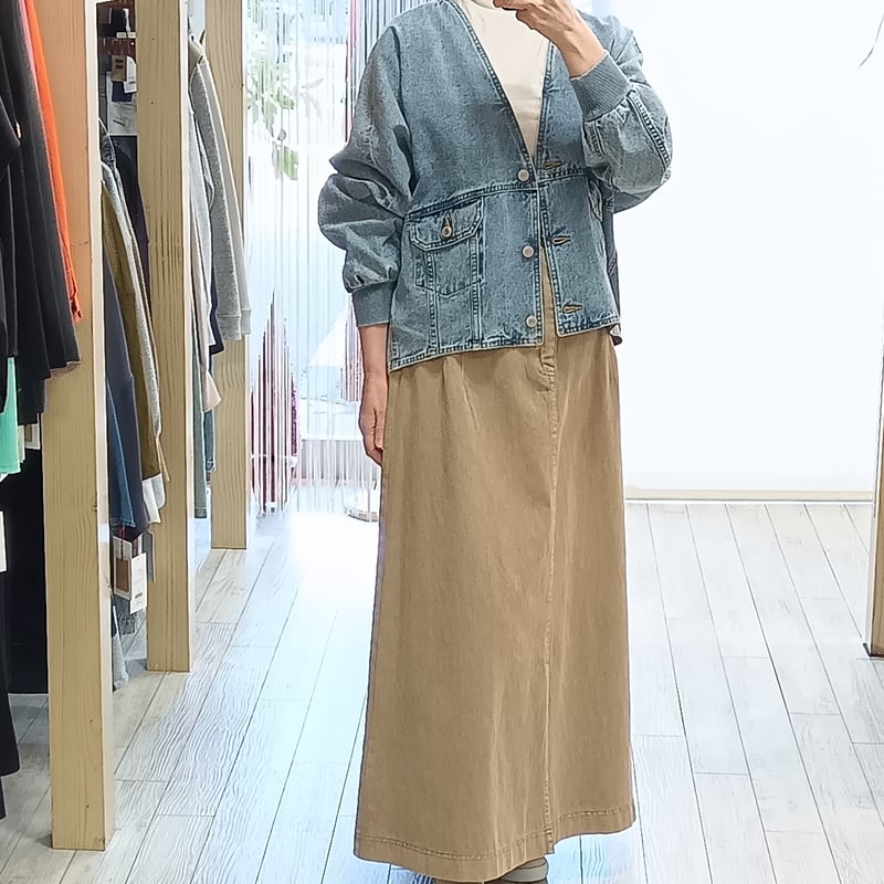 PASSIONE【パシオーネ】Vネックデニムジャケット 616432 | selectshop
