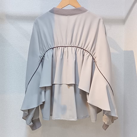 NUS【ヌース】バックフリルブルゾン 610-34005