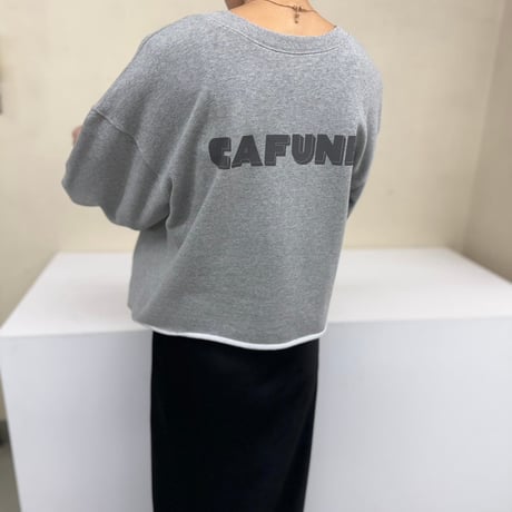 cafune【カフネ】スウェット2wayプルオーバー 615920